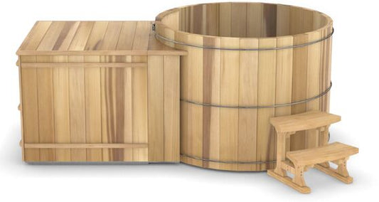 Baño nórdico de madera 150cm - 2/3 personas